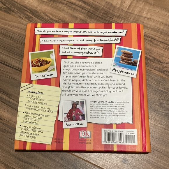 Around the world cookbook by Abigail Johnson Dodge ~ kid’s cookbook - Picture 3 of 3